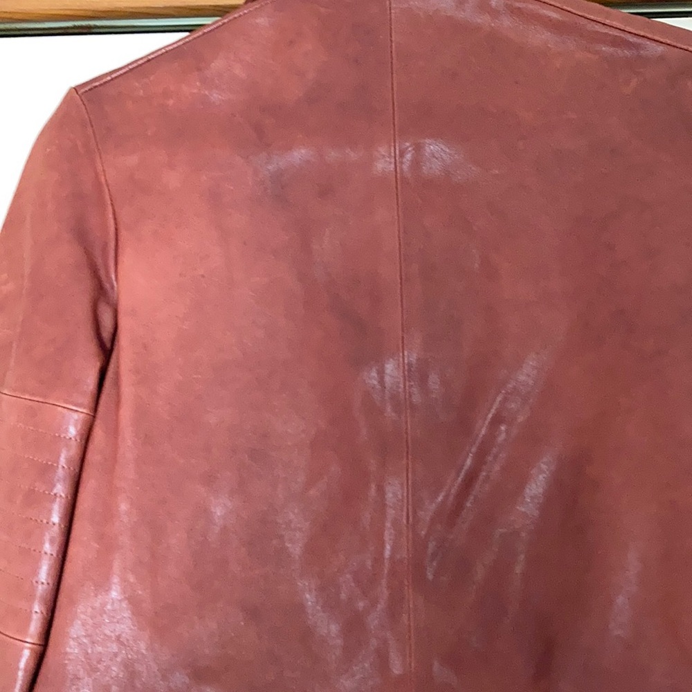 Leather Jacket Moto Style - Picture 13 of 17